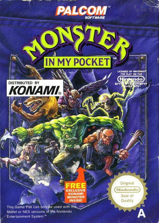 Monster in My Pocket (Europe) box art